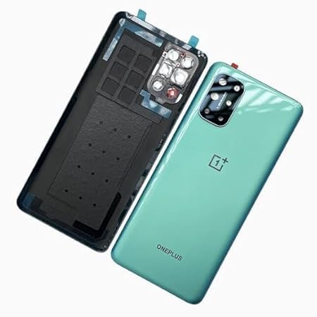 Image of STARWARE Back Panel Compatible for OnePlus 8T Mobile Back Panel (Aquamarine Green)