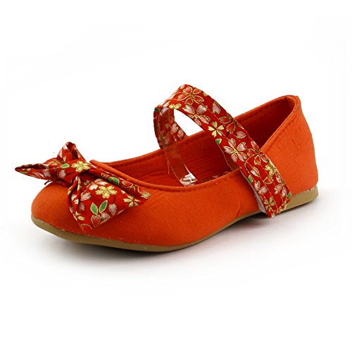 The Doll Maker Floral Bow Mary Jane