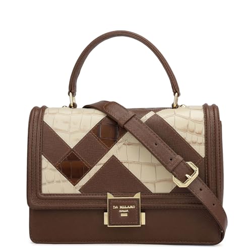 Image of Da Milano Leather Small Satchel