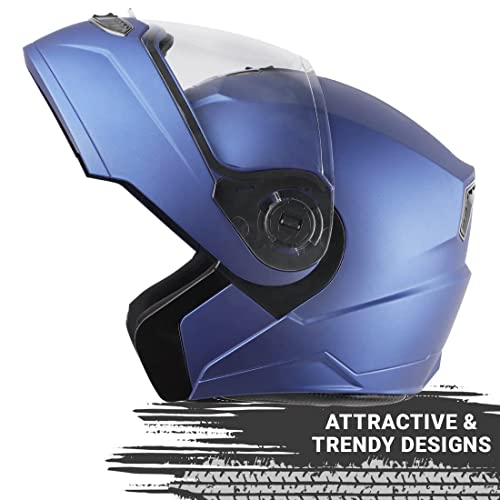 Image of Steelbird SBA-7 7Wings ISI Certified Flip-Up Helmet for Men and Women