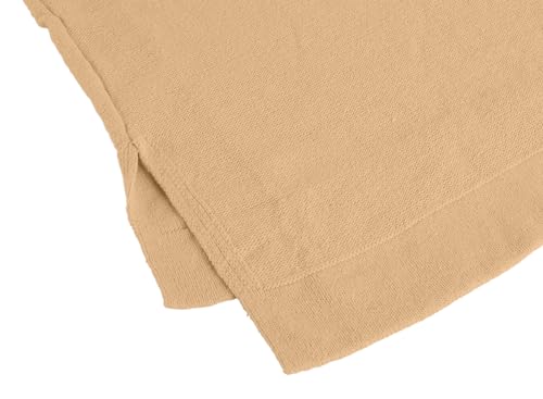 Image of yoeasy Women's Turtleneck Oversized Long Batwing Sleeve Pullover Sweater Spilt Hem Knit Sweater