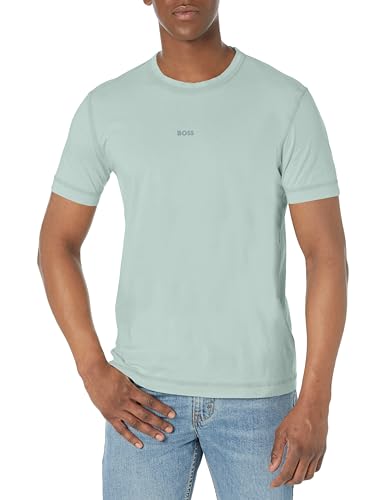 BOSS Men's Tokks Center Logo Regular Fit T-Shirt