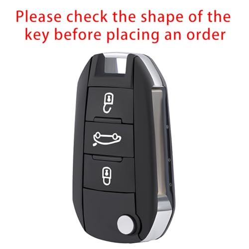 Coque de clé Citroën et Peugeot étui de protection en TPU pour télécommande auto