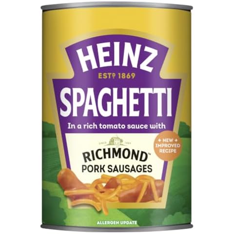Heinz Spaghetti with Richmond Sausages 400g Cover