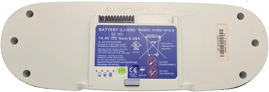 Original BA-300 for #1400-1010-8 Oxygen Machine Battery 14.4V 92Wh 6.4Ah Li-ion Battery for LINCARE
