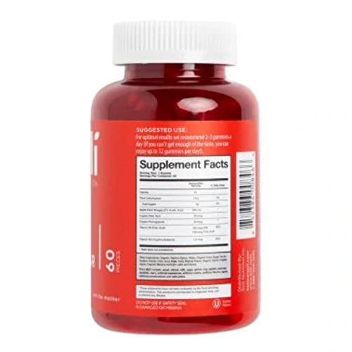 Goli® Apple Cider Vinegar Gummy Vitamins (1 Pack, 60 Count, Gelatin