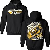 Classic Ink Christopher Bell 2026 DWlt Black 2-Spot Hoodie (US, Alpha, X-Large, Regular, Regular)