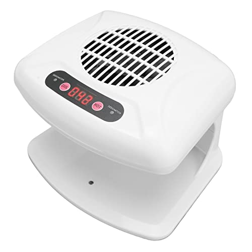 Asixxsix Séchoir à Ongles, 400W Portable Automatic Sensor Nail Art Blower Cool Warm Air Blow Nail Art Tools Enlarged Air Outlet Ventilateur de séchage de...
