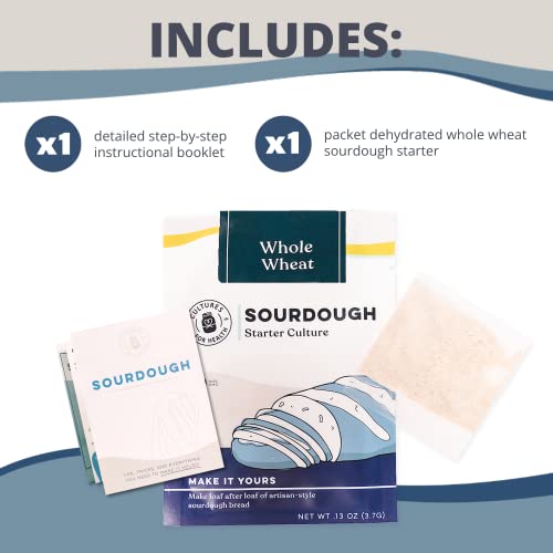 Cultures for Health, Sourdough, Whole Wheat, 1 Packet, .13 oz (3.7 g)