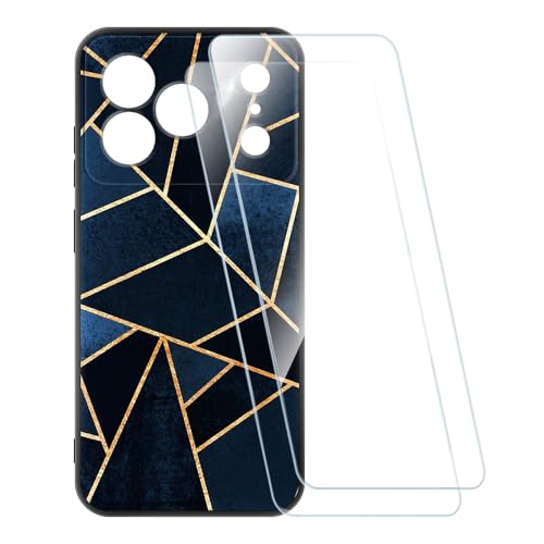 ESACMOT �v�����g�P�[�X + 2�������K���X�t�B���� Doogee Note 56 Plus �Ƃ̌݊�������, �Ռ��z���\�t�g�J�o�[ HD�N���A (�X�g���C�v)