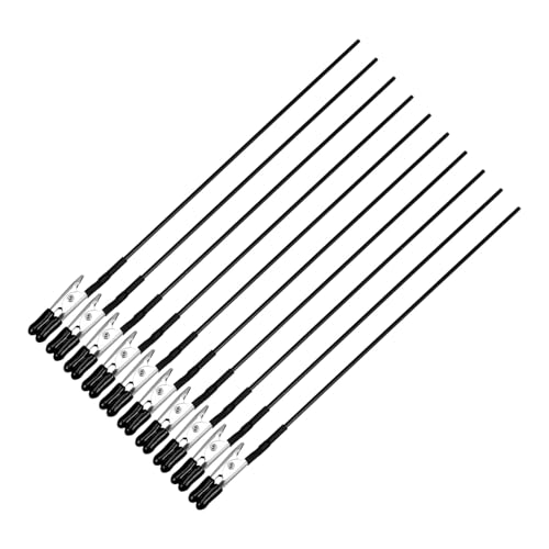 IWOWHERO 12pcs Alligator Clips for Craft Painting Card Holders for Spray Painting Drying for Projects and Model Coloring