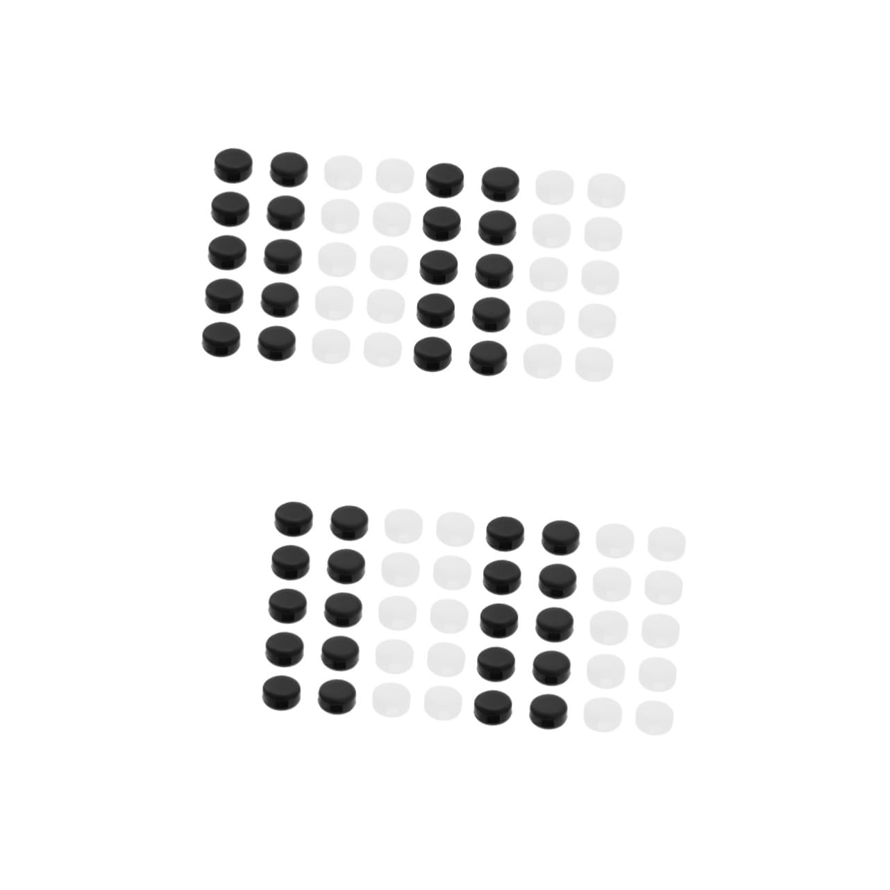 IWOWHERO 80 Pcs Glasses Anti-Slip Cover Glasses Leg Replacements Soft Comfortable Anti- Holder Eyewear Tubes Hook Holder Shades Glasses Adjustable Glasses Strap Clip Holder White