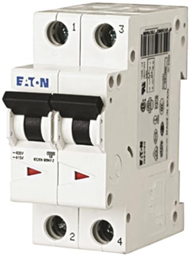 EATON FAZ6-B6/2 Interruptor Automático Magnetotérmico FAZ6, 2P, 6A, Curva B