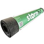 Heavy Duty Shed Felt Roofing Roll 10m x 1m – Glass Fibre Reinforced Core – Green Mineral Roofing Felt – Waterproof Shed Roof Covering – Nails Included
