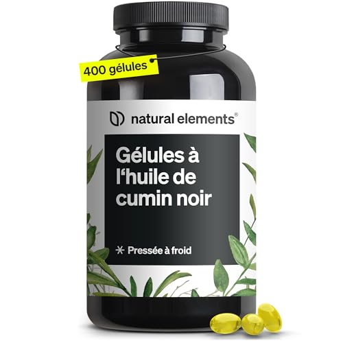 Huile de Nigelle 1000 mg 400 Gélules