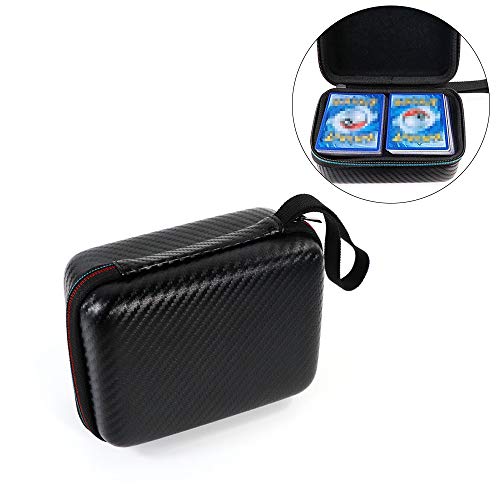 Integrity.1 Titular de Juego de Cartas, Bolsa para Cartas Coleccionables, Álbum de Recortes para Cartas Coleccionables, Estuche para CartasColeccionables, con Correa de Mano, para Colección de Cartas