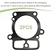 Head gaskets 693997 690692 273372 Compatible with Briggs & Stratton 445777, 40F777, 40G777, 40H777 Engines 693997, 690962 (2 Pack)