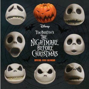 Télécharger CALENDRIER 2018 L'ETRANGE NOEL DE MONSIEUR JACK - TIM BURTON - STUDIO DISNEY - Henry Selick + offert Livre PDF Gratuit
