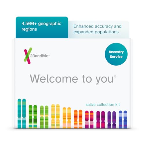23andMe Ancestry Service - DNA Test Kit, Personalized Genetic Legacy,