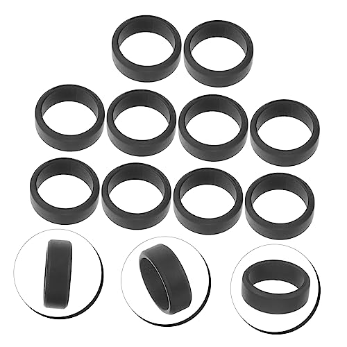 Toddmomy 50 Unidades decoração para homens anéis de silicone flexíveis argolas anel masculino anéis