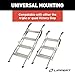Lippert Victory Step Garage Storage Brackets for Toy Haulers, Low Profile, Simple Design, Easy Installation - 2023024503