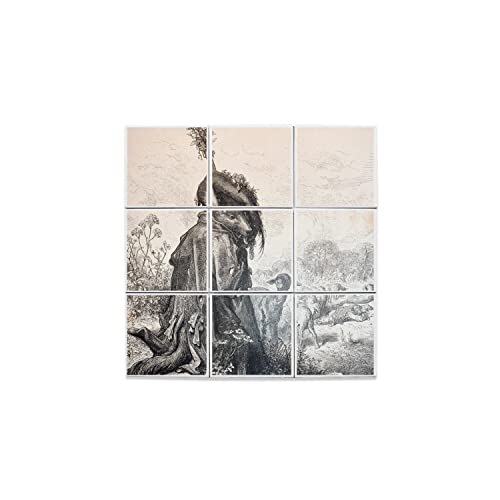 Carreaux céramique d'art pour habiller un mur blanc sans âme facilement