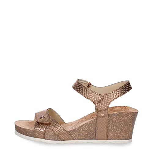 Panama Jack Julia Malibu, Sandalia con Pulsera para Mujer, Naranja (Bronce B2),...