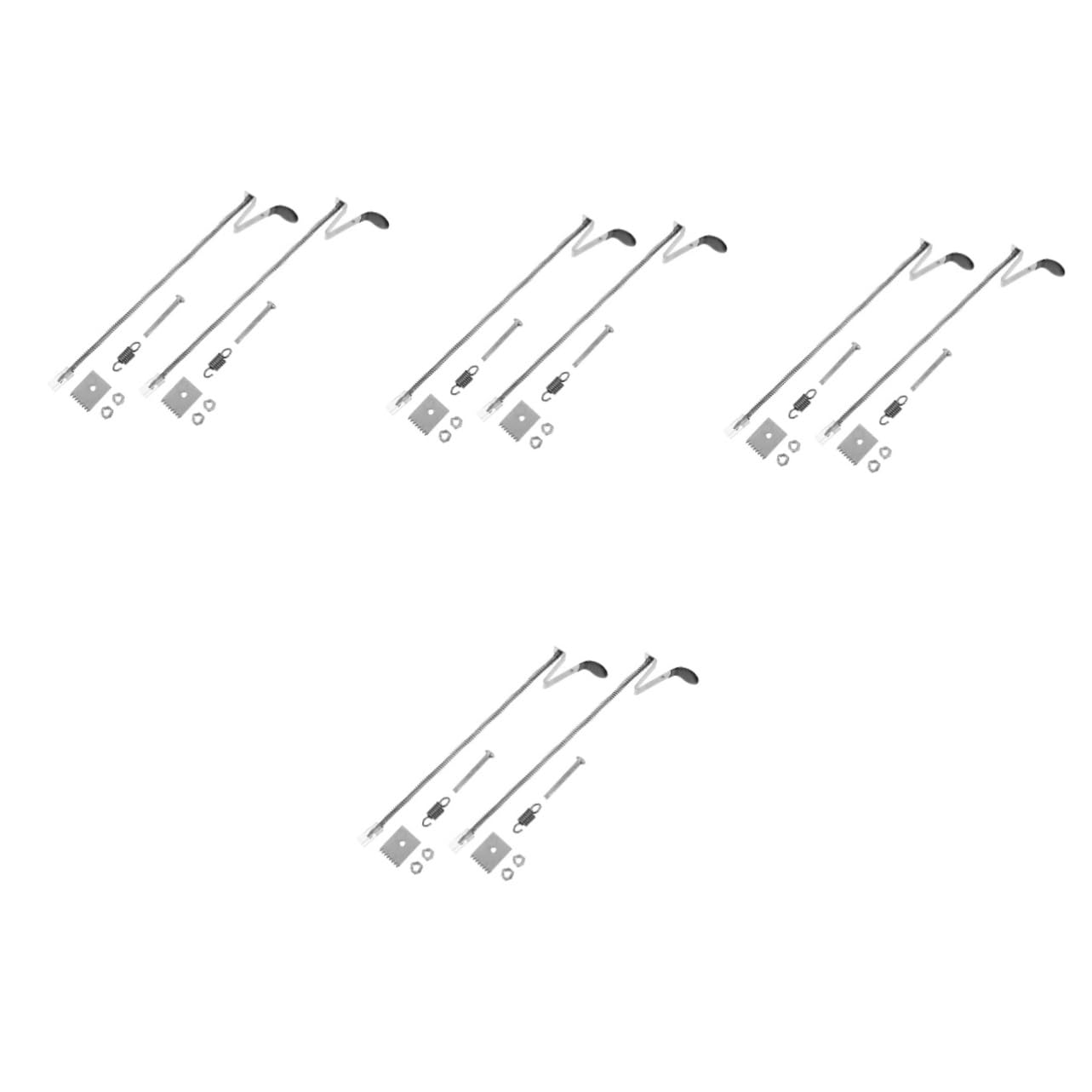 Toddmomy 8 Juegos Cuchillas Resortes y Tornillos Compatible con Varios de Atadoras de Jardín Instalación y Reemplazo para Jardinería