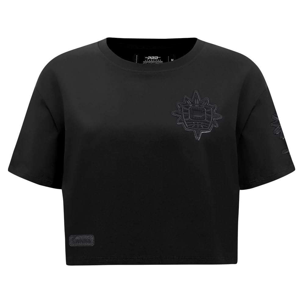 Camiseta WNBA deportiva de algodón negro ropa cómoda de mujer talla M 5