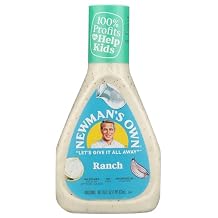 Newmans Own Salad Dressing, Ranch, 16 Ounce