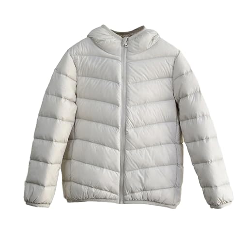 Hooded Puffer Jackets for Boys and Girls Lightweight Water-𝗥esistant Packable 𝗛oodie Toddler Warm Jackets