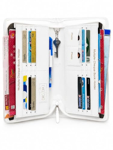 Image of Sukeshcraft Polyurethane unisex-adult Business Card Holders(White)