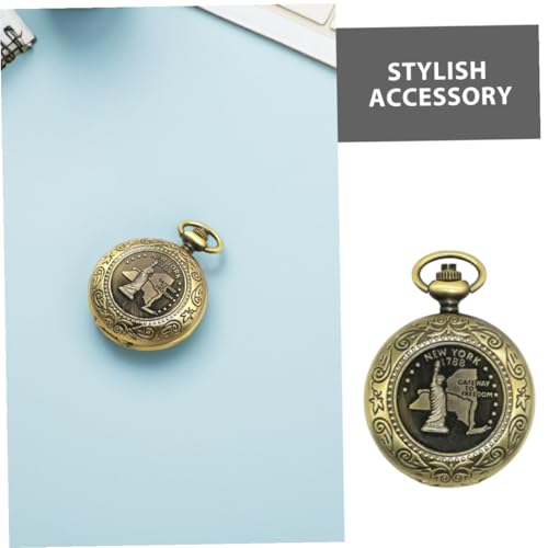 Brújula Vintage Estilo Reloj de Bolsillo 2 Piezas miniatura 3