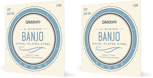 D'Addario �_�_���I �o���W���[�� �j�b�P�� Light 5�� .009-.020 EJ60 �y�������K�i�z (× 2)