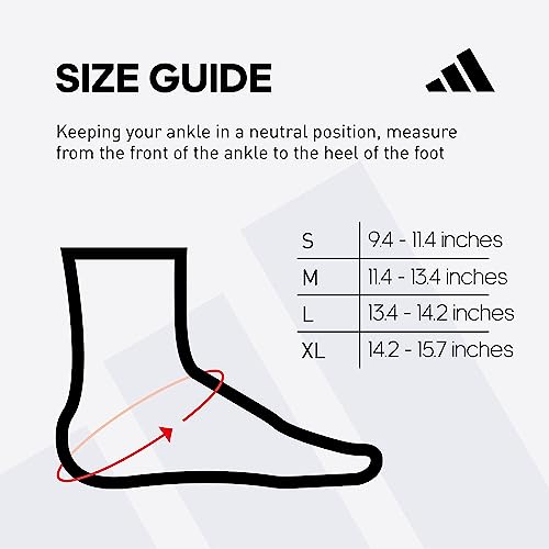 Image of adidas Performance Climacool Ankle Support Sleeve - Ankle Sleeve for Training, Competitions, Support, and General Fitness - Ergonomic Design, Silicone Grip, Breathable & Durable Material - X-Large