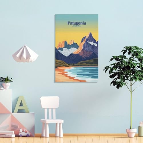 Affiche sur toile Patagonia Argentina tableau déco de qualité - 4