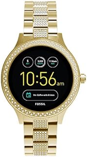 Fossil Q Women's Gen 3 Venture Stainless Steel Smartwatch, Color: Gold-Tone (Model: FTW6001)