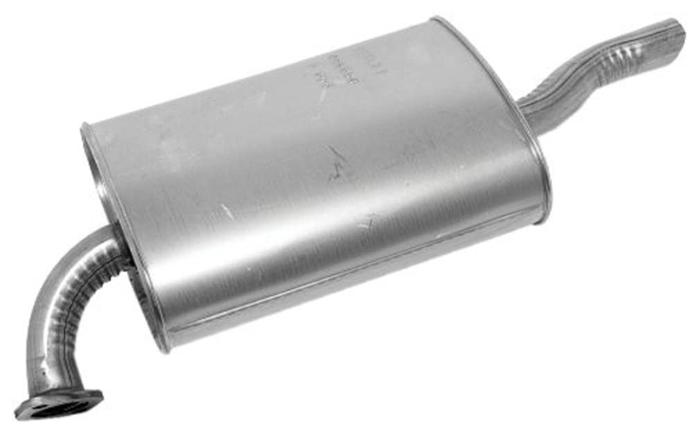 walker exhaust quiet-flow stainless steel 53260 direct fit exhaust muffler assembly 2" inlet (outside) 2" outlet (outside)