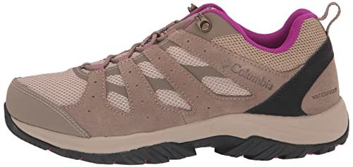 Columbia Women's Redmond III Waterproof Hiking Shoe, Oxford Tan/Wet Sand, 10
