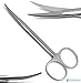 Iris Scissors Curved 4.5