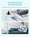 Anker Zolo USB to USB C Cable, Seamless CarPlay Connection Durable and Braided Type C Cable, Premium Look with Slim Connector, for iPhone 17/16 Series, iPad Pro, and More (Black, 3.3FT)