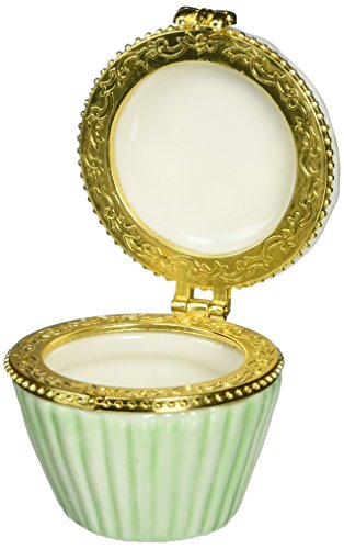 Cosmos 10591 Fine Porcelain Bunny Hinged Box, 2-3/4-Inch, White #TOP4