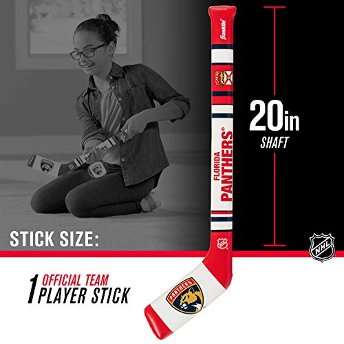 Image of Franklin Sports NHL Team Mini Soft Hockey Stick Set - NHL Team Soft Foam Mini Hockey Stick and Ball - Great Toy for Kids