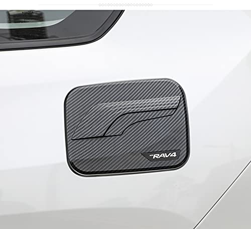 RAV4専用　フューエルリッドカバー　タンクカバー　おまけのキャップ付き RAV4 50系 ガラス フューエルリッド ダミーボルト仕様