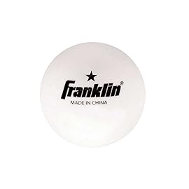 Franklin Sports Table Tennis Balls - 1 Star - 144 Pack - 40mm