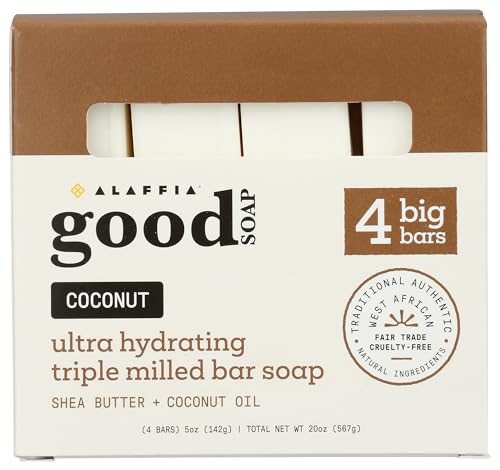 Alaffia Coconut Good Soap Value Pack