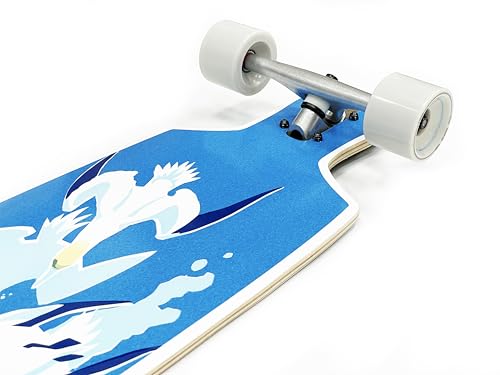Horizon Blue Drop Through Longboard Complete