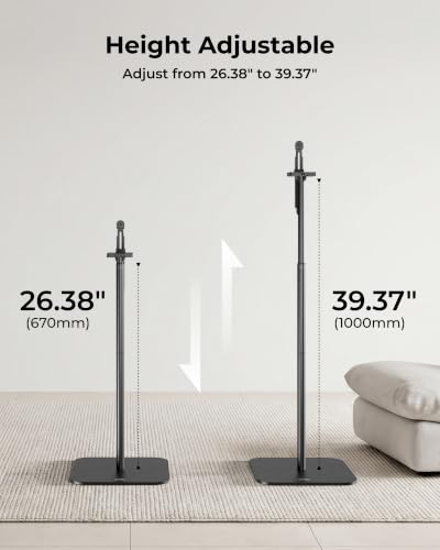 Image of ULTIMEA Universal Speaker Stands Pair for Surround & Satellite Speakers