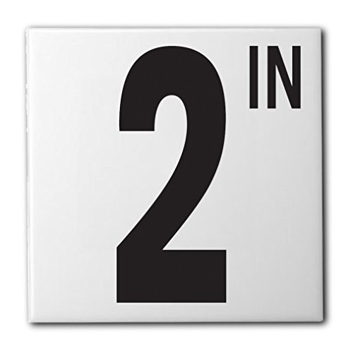 Ceramic Swimming Pool Waterline Depth Marker 