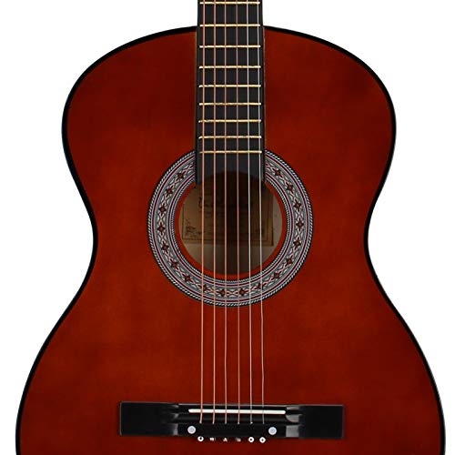 Dawoo Guitare Acoustique 38 Pouces, Ensemble Guitare Débutant Music Lovers (Marron) - Les Beatles, Paul McCartney, John Lennon, RIngo Starr, George Harrison Dawoo Guitare Acoustique 38 Pouces, Ensemble Guitare Débutant Music Lovers (Marron) – Image 5